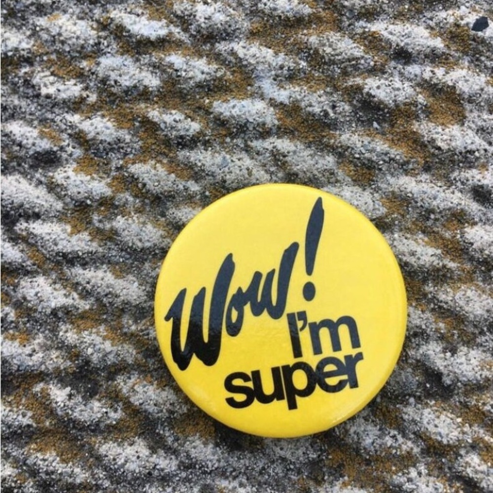 Vintage Super pin